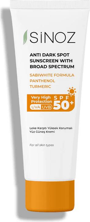 Produktbild Sinoz Sonnenschutzcreme SPF50+ gegen dunkle Flecken 50ml (Sonnencreme, SPF 50+)
