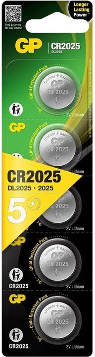 Immagine prodotto GP Batteries Cella al litio (5 pz., CR2025, 160 mAh)