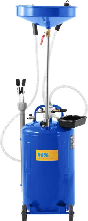 Actual product image MSW Ölablassgerät 70 L Ölauffanggerät Ölauffangwagen Ölauffangbehälter Rollen