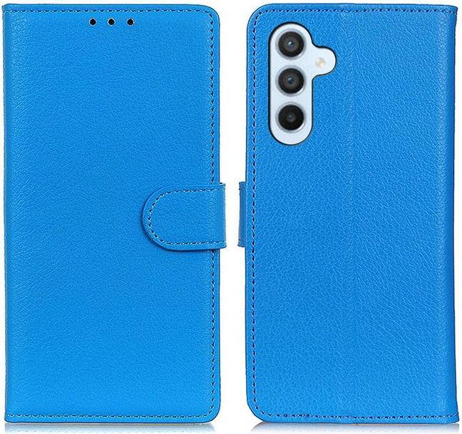Actual product image MU Classic Litchi Leather Bookcover Series (Samsung Galaxy A55)
