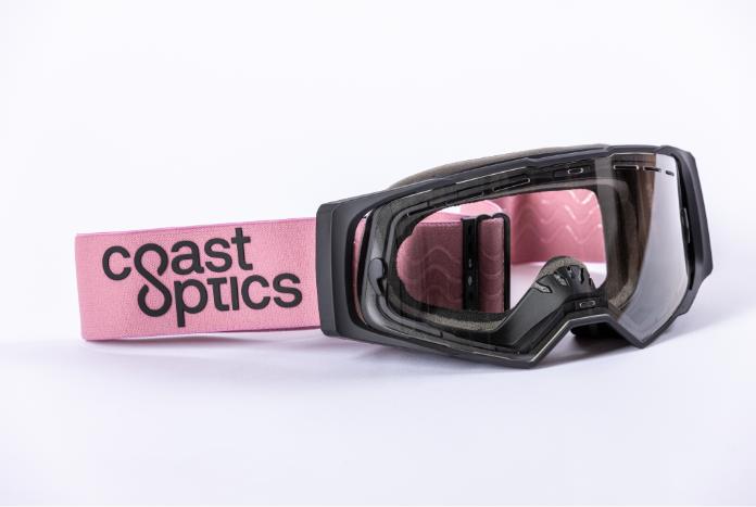 Immagine prodotto Coast Optics Occhiali Alta MTB Dusty Rose con lente trasparente (Rosa polverosa, Chiaro)