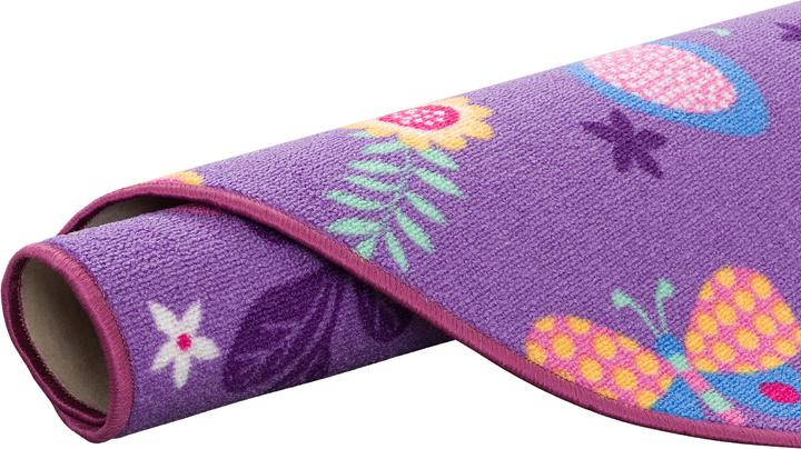 Image du produit Snapstyle Tapis de jeu pour enfants Papillon rond (100 x 100 cm)