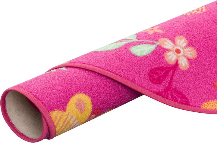 Produktbild Snapstyle Kinder Spiel Teppich Schmetterling Rund (200 x 200 cm)