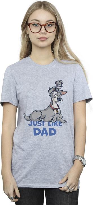 Produktbild Disney Lady And The Tramp Just Like Dad TShirt (M)