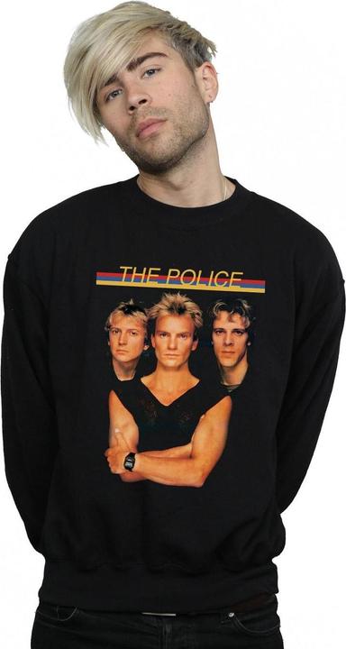 Actual product image The Police Mens Band Photo Sweatshirt (L)