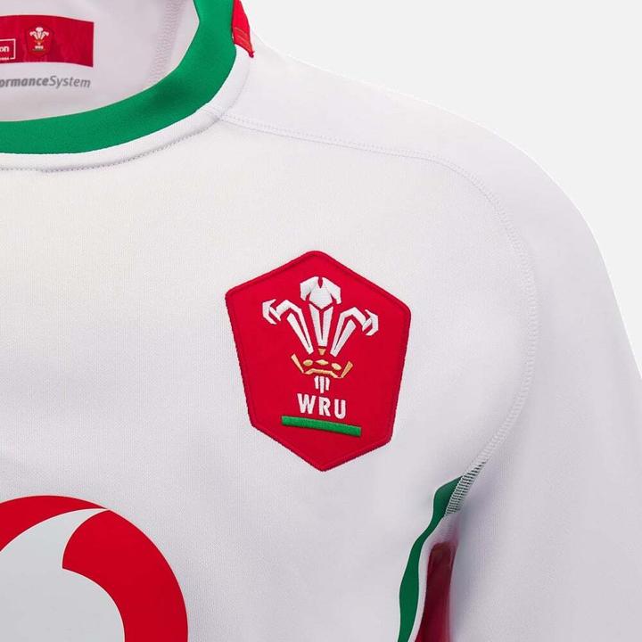 Immagine prodotto Macron Maglia gara Away Pays de Galles 6 nations 2024/25 (4XL)