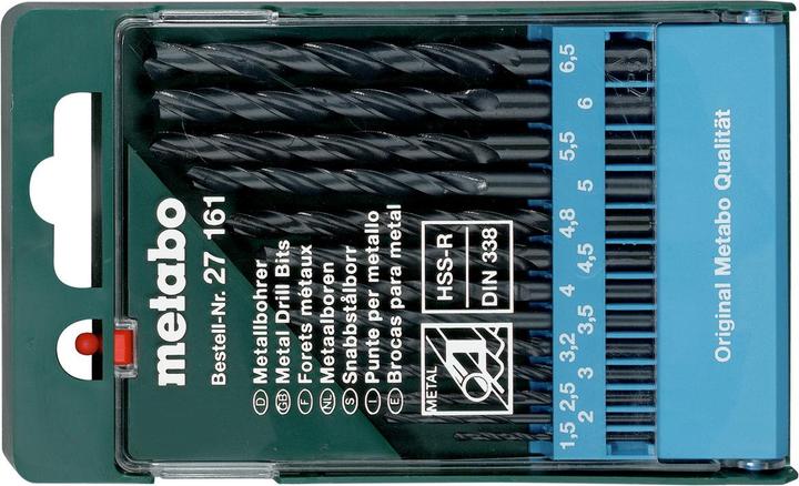 Actual product image Metabo HSSRDrill cassette part (1.5 mm - 6.5 mm)
