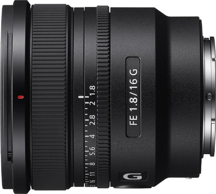 Image du produit Sony FE 16mm F1.8 G (Sony E, Plein format)