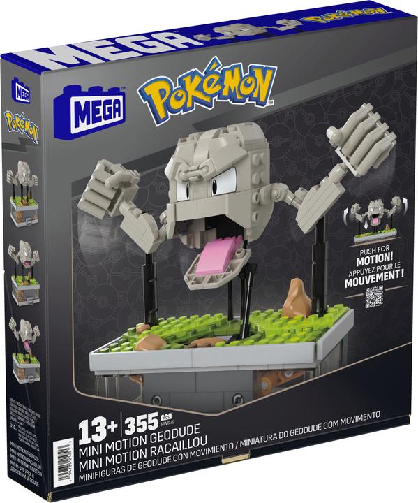 Produktbild MEGA Pokémon Mini Motion Kleinstein bewegliches Bauset (Multicolor)