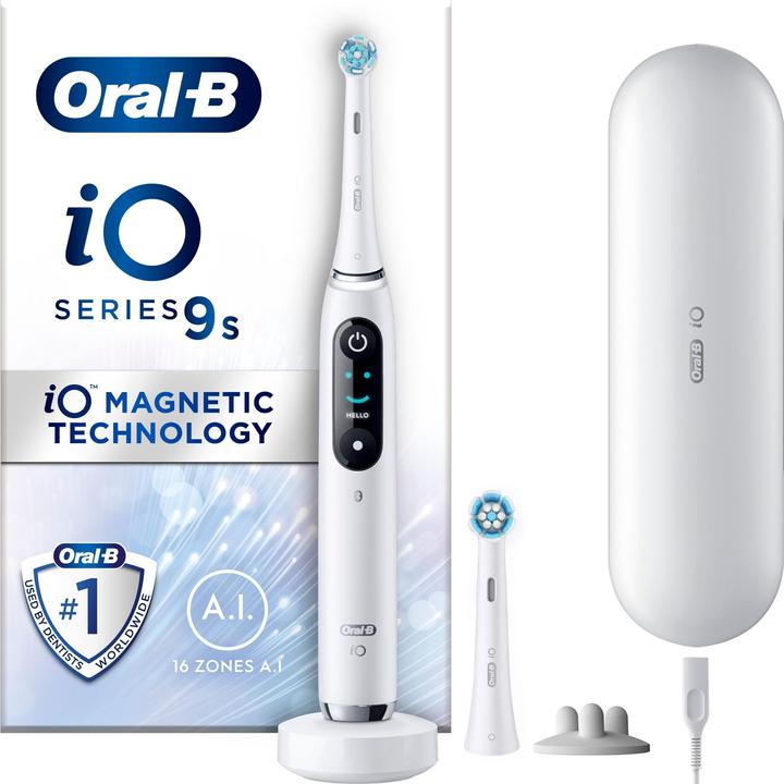 Oral-B iO9S White Alabaster Electric Toothbrush (Oszillierende Zahnbürste)