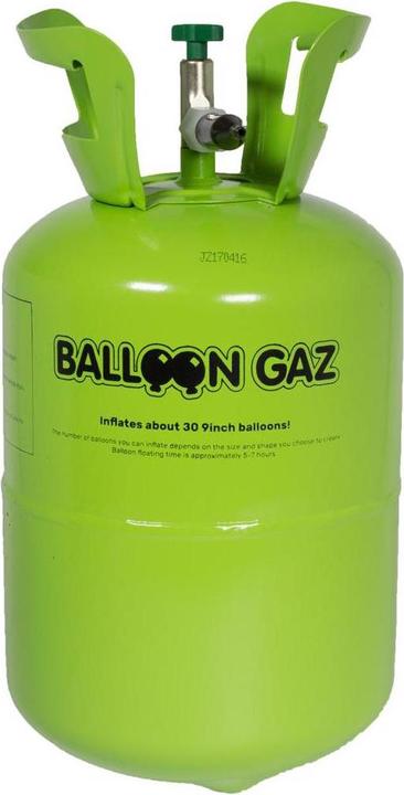 Folat Einweg Helium-Flasche für 12 - 30 Ballons»