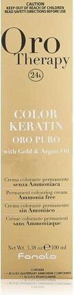 Produktbild Fanola Color Keratin Oro Puro 5/0 Castaño Claro 100ml (5.0 Hellbraun)