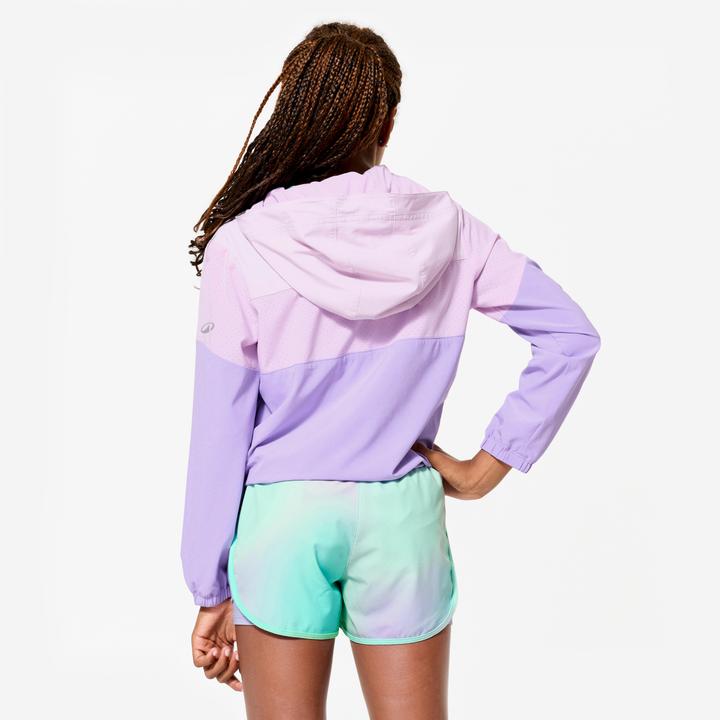 Actual product image Domyos Trainingsjacke Kinder leicht atmungsaktiv - lila (14, 15, 16)