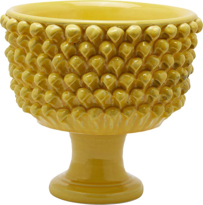 Actual product image Edg Pine cone bowl with foot, ceramic H: 31 cm