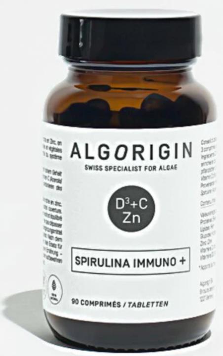 Immagine prodotto Algorigin Spirulina Immuno+ Tabl (90 Pezzo/i, Pillole, 164 g)