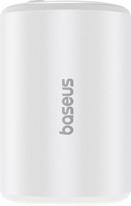 Actual product image Baseus PocketGo Pro Series Portable Air Pump Stellar White (Built-in display, Built-in microphone, Rechargeable battery)
