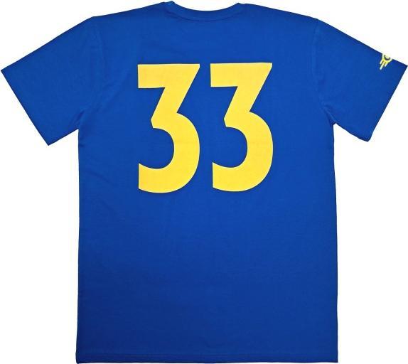 Actual product image Dpi Merchandising Fallout T-Shirt ""Vault 33"" Blue (S, M, L, XL, XXL)
