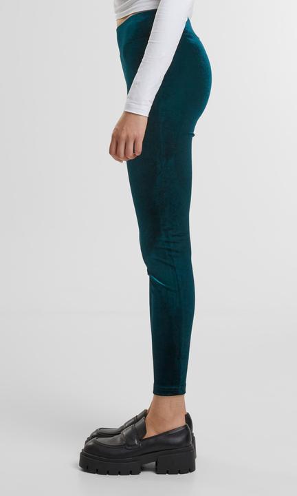 Immagine prodotto Urban Classics Leggings di velluto a vita alta da donna (S)