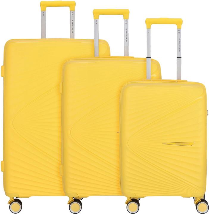 Immagine prodotto Worldpack Set di valigie Vegas a 4 ruote 3 pezzi (173 l, XL (da 115l))