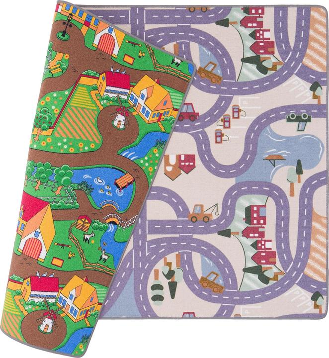 Actual product image Pergamon Strassenteppich Beidseitig Strassenlandschaften (100 x 200 cm)
