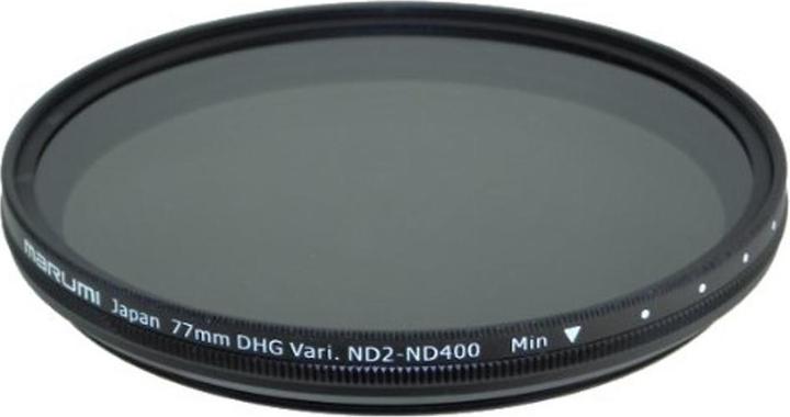 Actual product image Marumi ND2-ND400 Series Variable DHG (77 mm, Neutral density filter, 400 mm)
