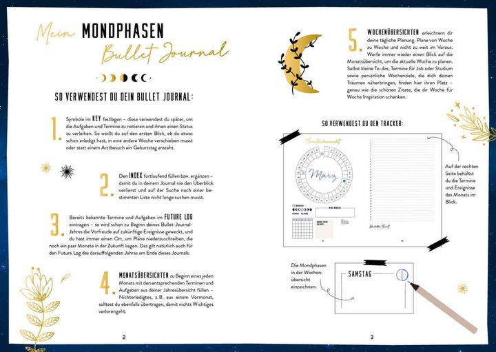 Image du produit Mein Mondphasen-Journal (Allemand, 2023)