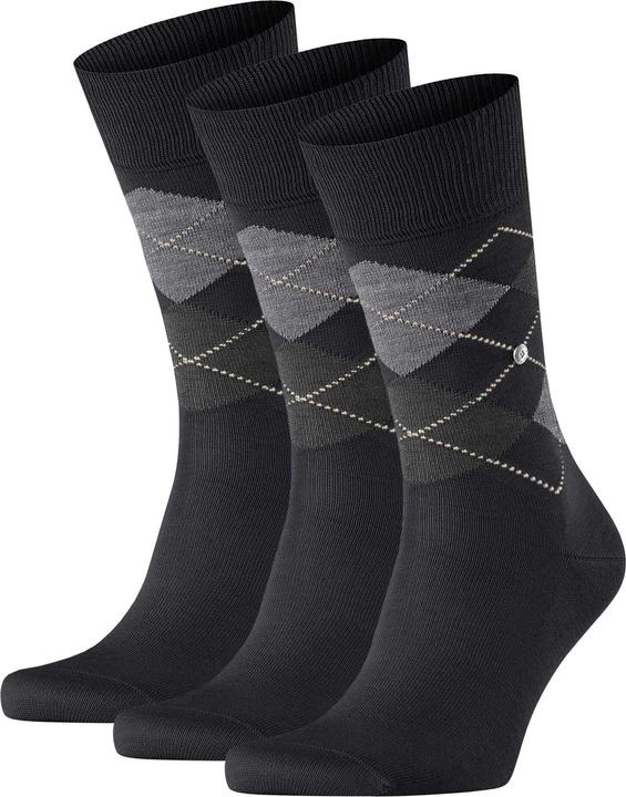 Immagine prodotto Burlington Calzini Casual Vestibilità comoda Manchester (confezione da 3, 40 - 46)