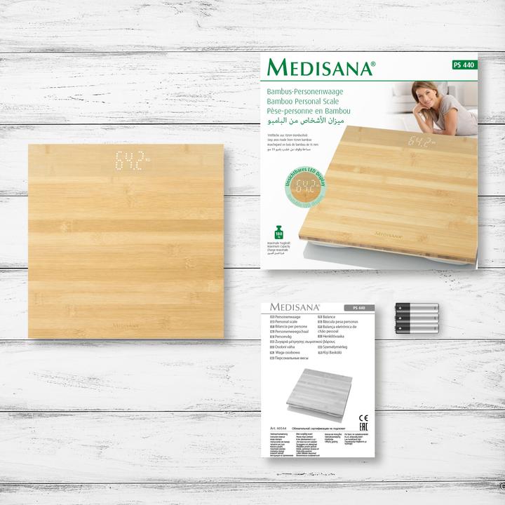 Immagine prodotto Medisana PS440 Bambù (180 kg)