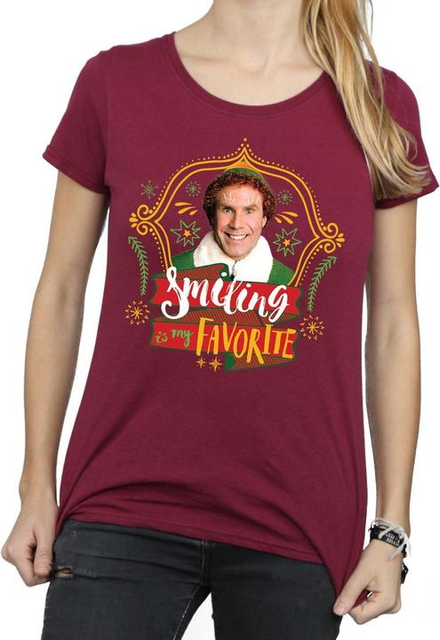 Immagine prodotto Elf Buddy Smiling Maglietta Donna (XL)