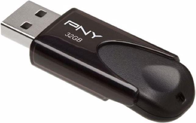 Actual product image PNY Attache 4 (2-Pack) (32 GB, USB 2.0, USB-A)