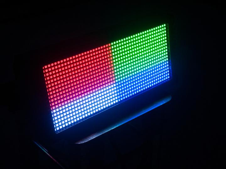 Actual product image Eurolite LED Strobe SMD PRO 864 DMX RGB (0.20 W)