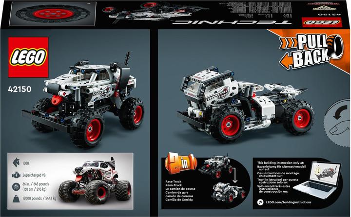 Produktbild LEGO Monster Jam Monster Mutt Dalmatian (42150, LEGO Technic)