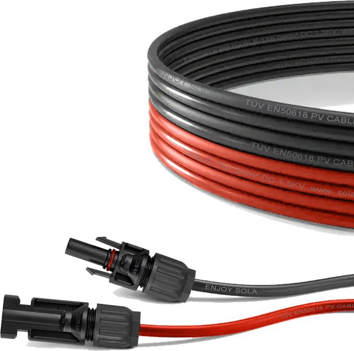 Actual product image Enjoy solar Solar cable (Solar cable)