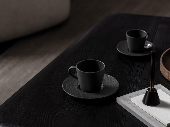 Actual product image Villeroy & Boch Coffee Cup and Saucer 2pcs Manufacture Rock blanc (220 ml, 2 x)
