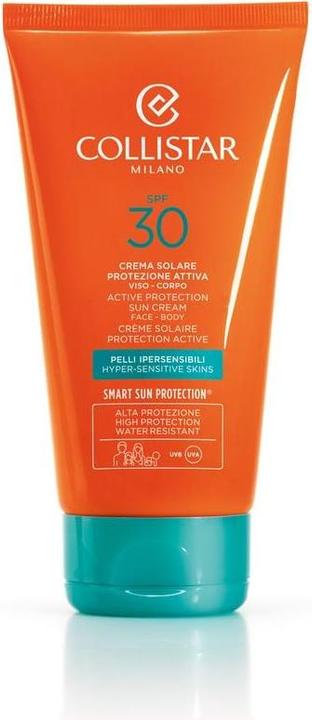 Produktbild Collistar CS Sun - Active Protection Sun Cream face & body SPF30 (Sonnencreme, SPF 30, 150 ml, 150 g)