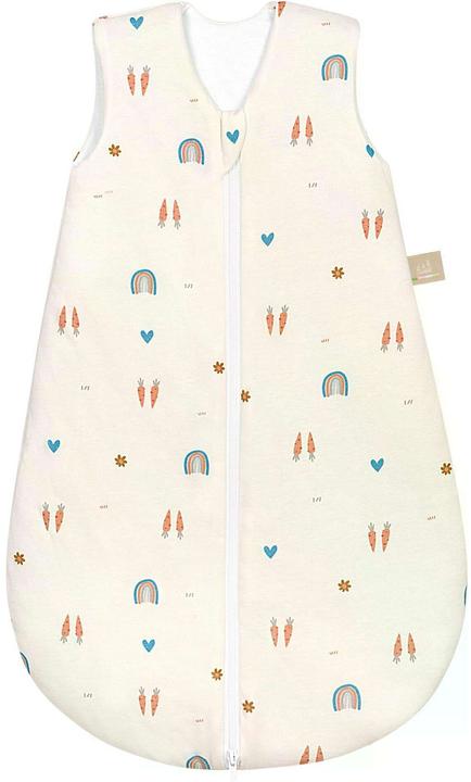Odenwälder Baby-Winterschlafsack wattiert Rainbow Ecru Gr. 110 (110 cm)