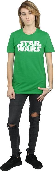 Immagine prodotto Star Wars Christmas Logo Maglietta Ampia Donna (S)