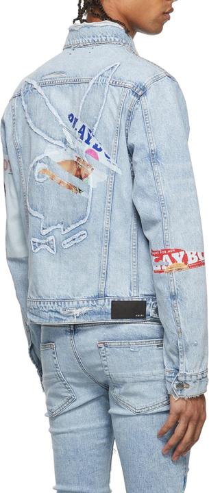 Produktbild Amiri Playboy Magazine Trucker Denim Jacket (S)