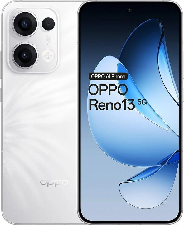 Produktbild OPPO 13 5G (256 GB, Plume White, 6.59", Dual SIM, 50 Mpx, 5G)