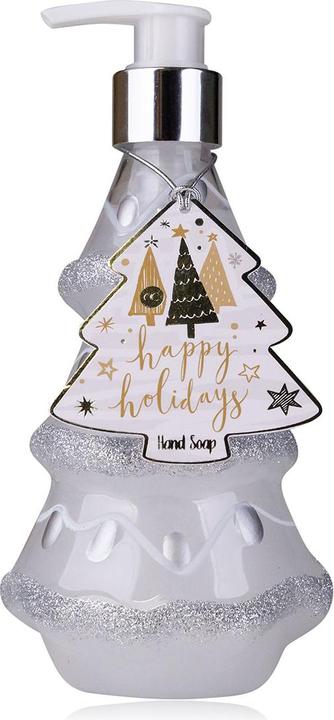 Accentra Soap dispenser with hand soap HAPPY HOLIDAYS (Liquid soap, 310 ml)