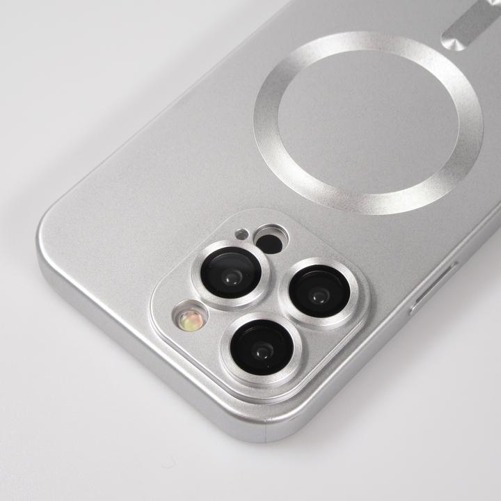 Actual product image PhoneLook Coque Gel souple avec vitre de protection caméra MagSafe (Apple iPhone 15 Pro Max)