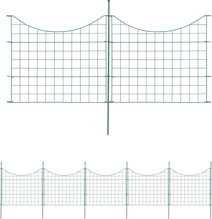 Actual product image Wiltec Green Wire Pond Fence, 770 x 8 x 640 mm, Corrosion-resistant