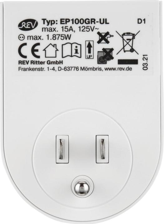Produktbild REV Reisestecker Traveler USA