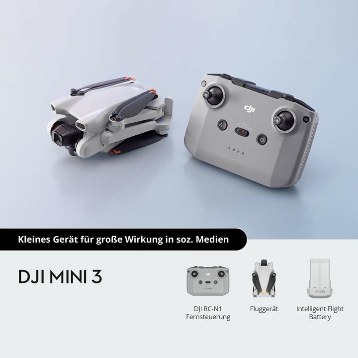 Immagine prodotto DJI Mini 3 (38 min, 249 g, 48 Mpx)
