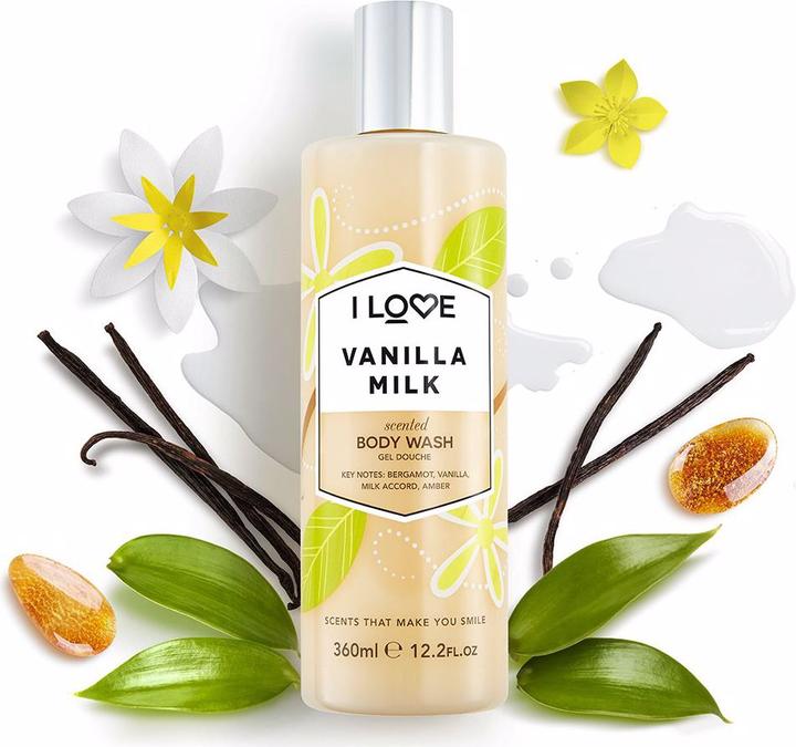 Actual product image I Love... Vanilla Milk (360 ml)