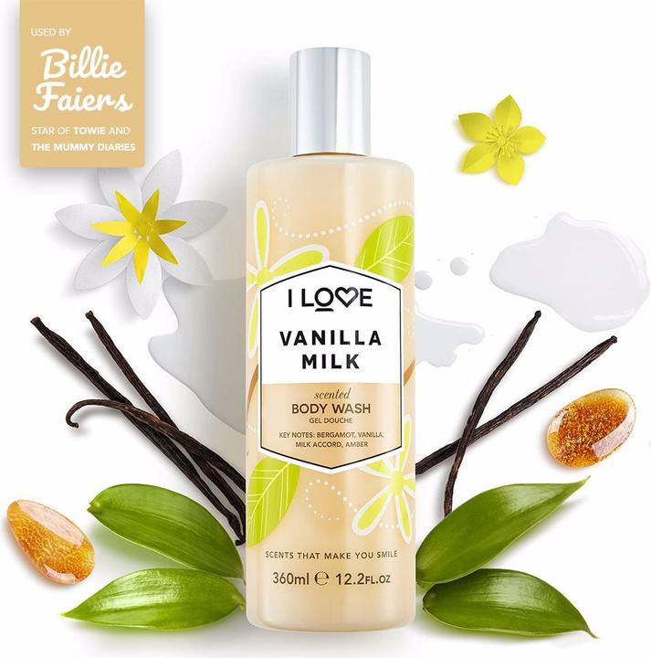 Actual product image I Love... Vanilla Milk (360 ml)