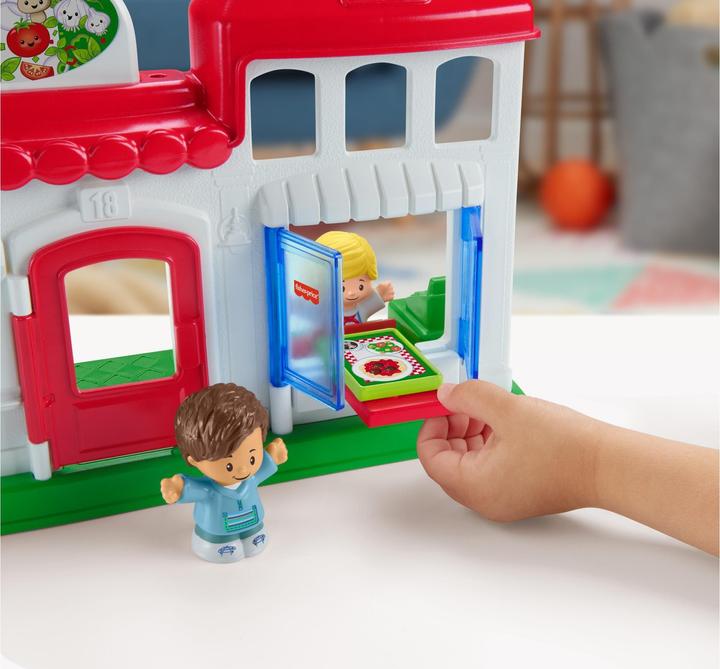 Actual product image Fisher-Price Little People We Deliver Pizza Place
