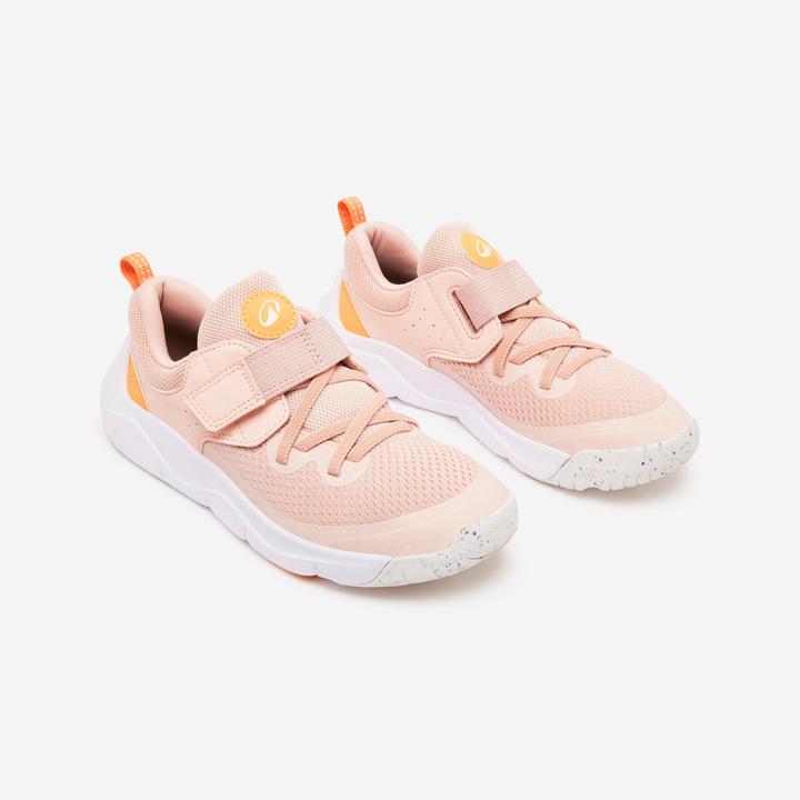 Produktbild Decathlon Sportschuhe Kinder Klettverschluss und elast. Schnürung - Playful Fast rosa (38)