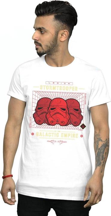 Immagine prodotto Star Wars Stormtrooper Legion Grid Maglietta Uomo (4XL)