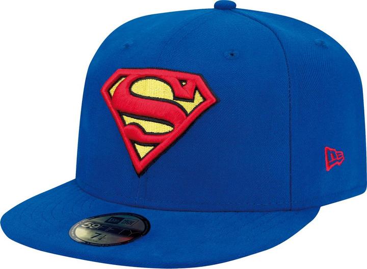 Produktbild New Era 59FIFTY Cap - SUPERMAN blau / rot / gelb - 7 3/4 (7 3/4)